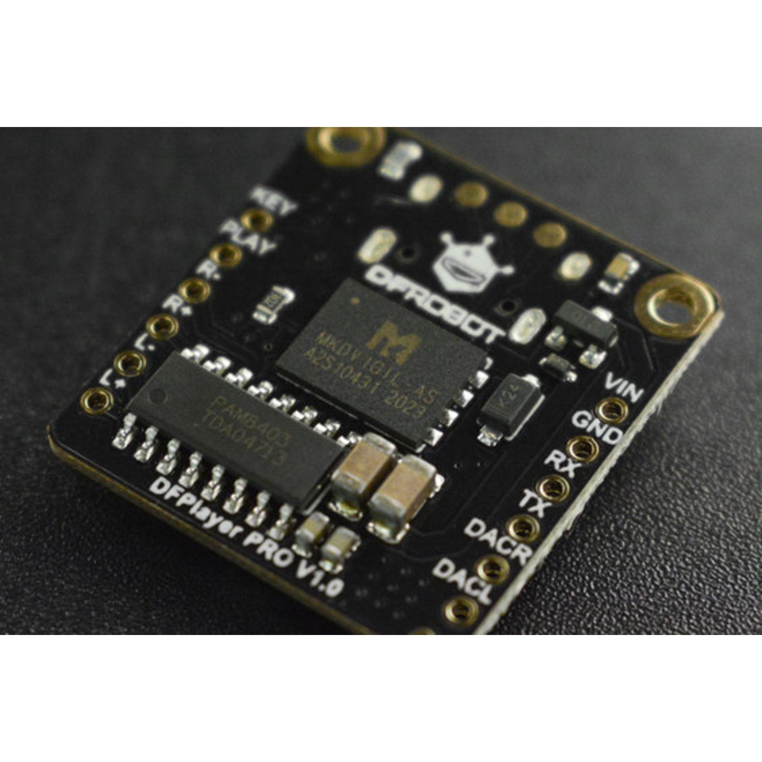 Fermion DFPlayer Pro: Compact and Feature - rich Mini MP3 Player with Built - in 128MB Storage (Breakout Board)