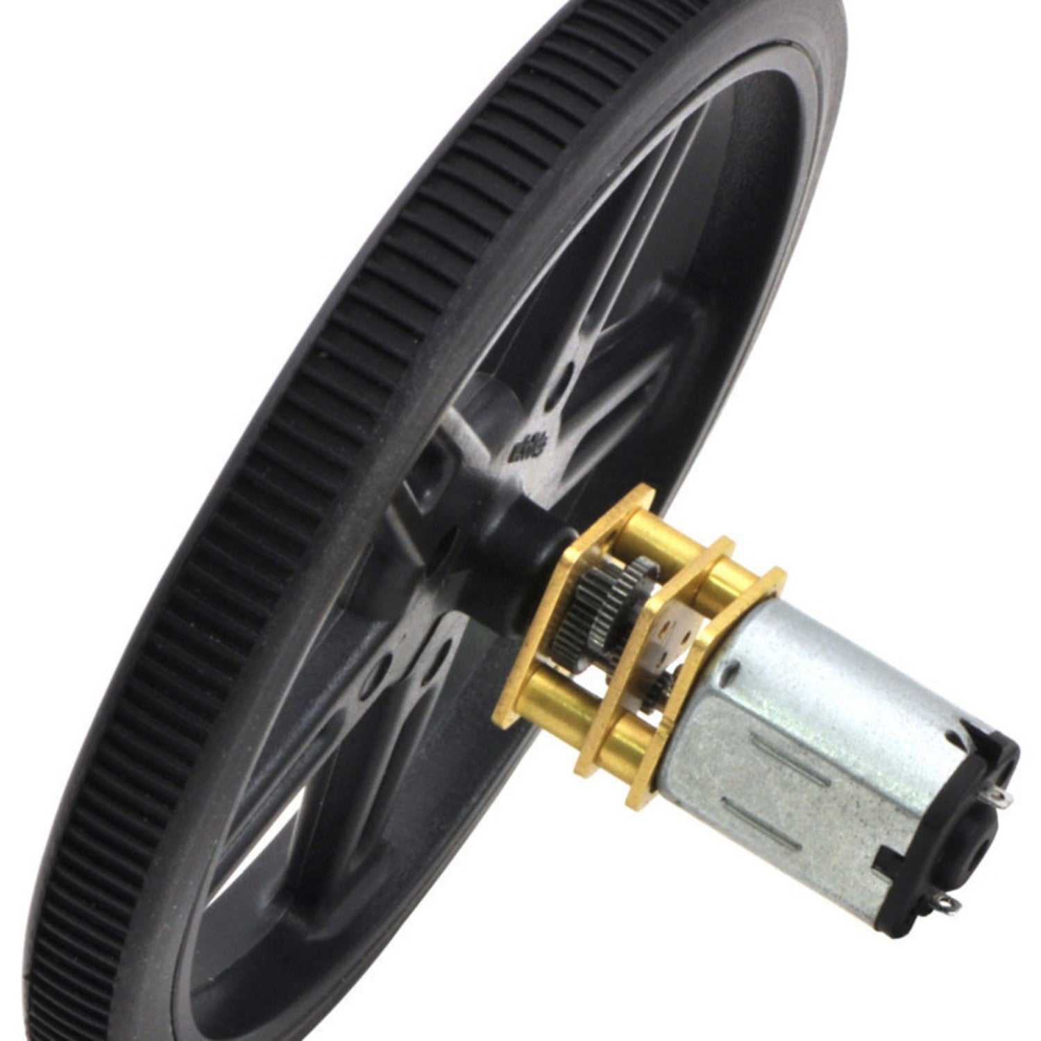 6V High-Power Miniature Brushed DC Micro Metal Gearmotor with 986.41:1 Reduction Ratio