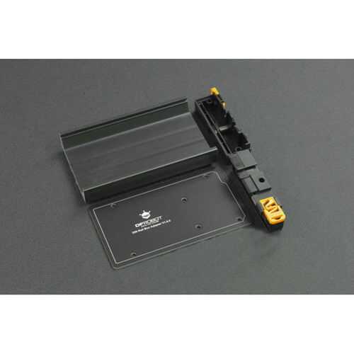 High - quality PVC DIN Rail Mount Bracket Ideal for Arduino Mega Boards