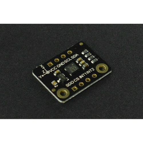 Fermion I2C Breakout Board for LIS331HH Triple Axis Accelerometer with Selectable Ranges of ±6g, ±12g, and ±24g