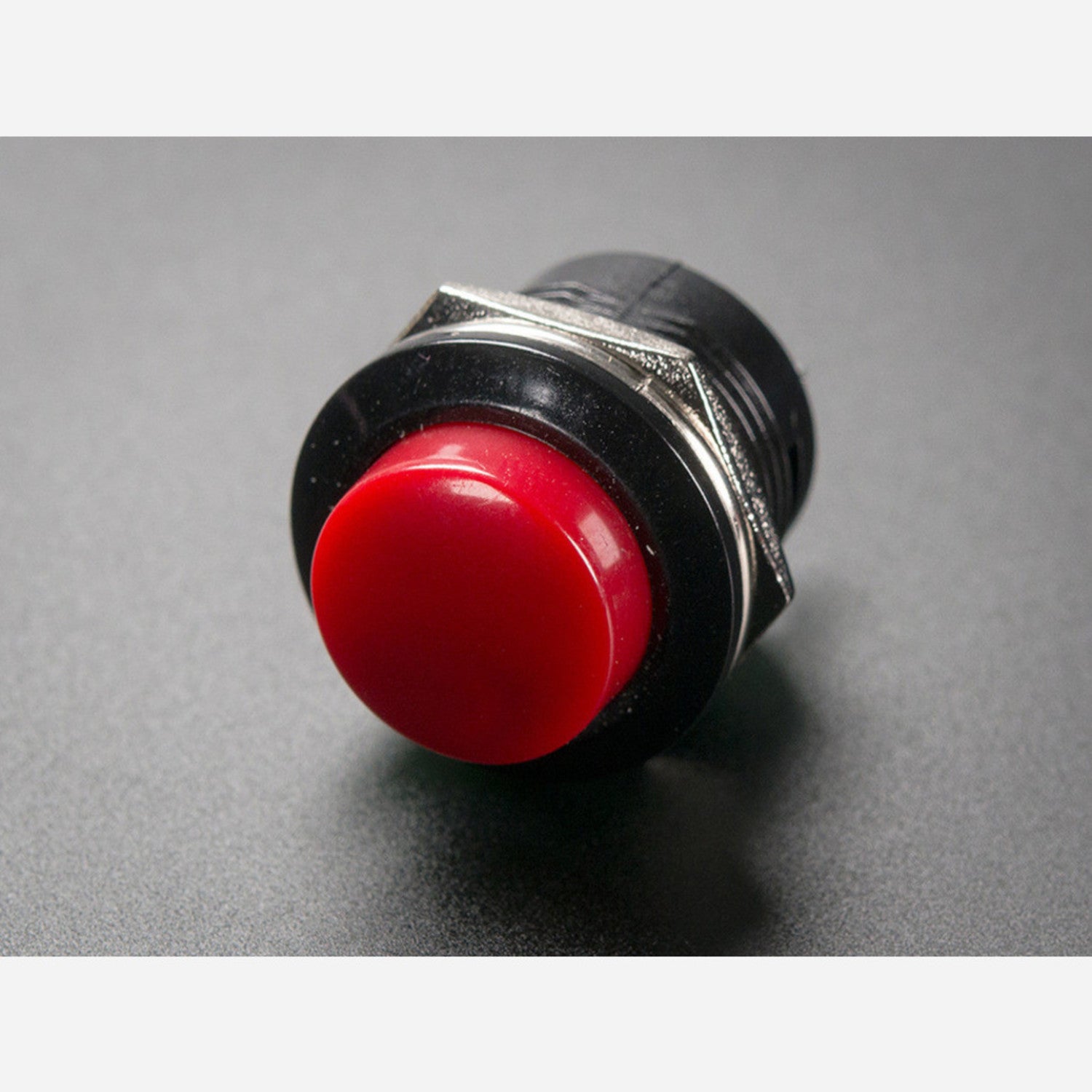 16mm Burgundy Panel Mount Momentary Push Button Switch - Ideal for Electrical Applications