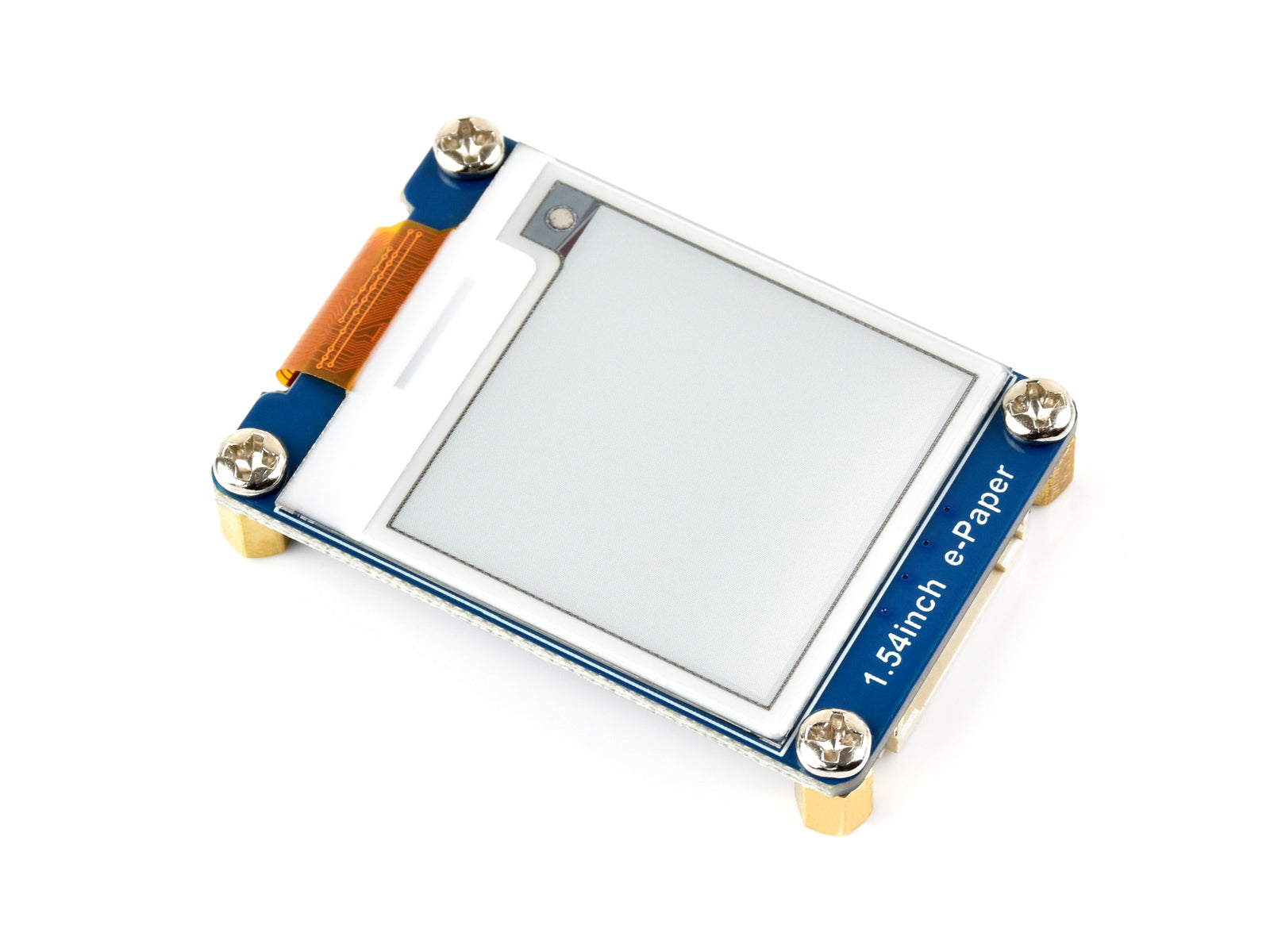 1.54-Inch Tri-Color Electronic Paper Display Module with 200x200 Resolution and SPI Interface for Digital Displays