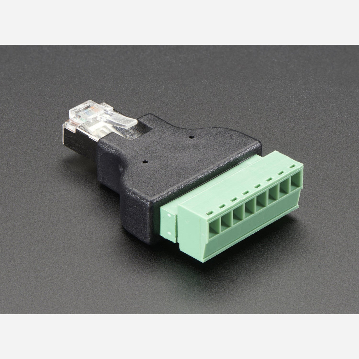 Ethernet RJ45 Male Connector Terminal Block for Easy Cable Connection