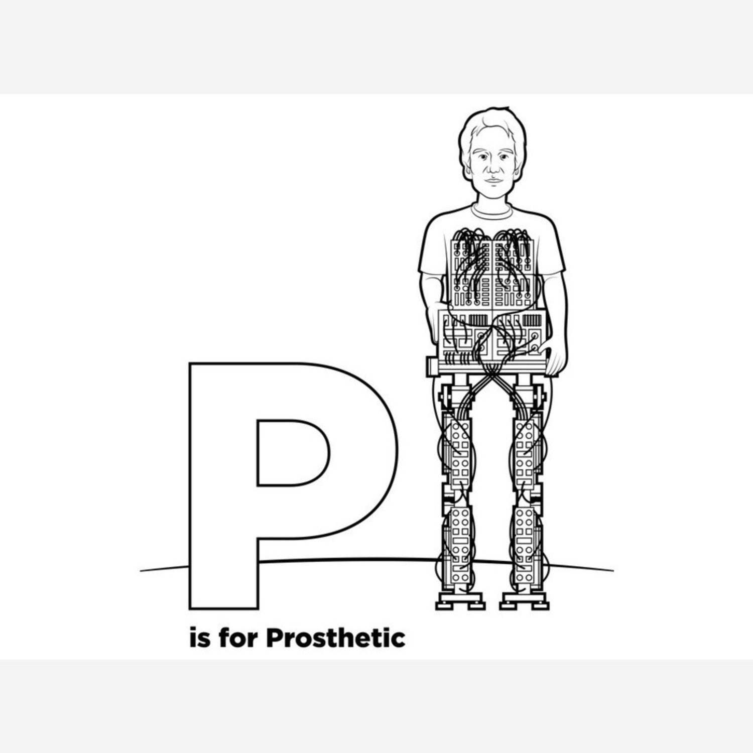 Ladyada's Coloring Book: R Stands for Robots - A Fun and Educational Coloring Adventure