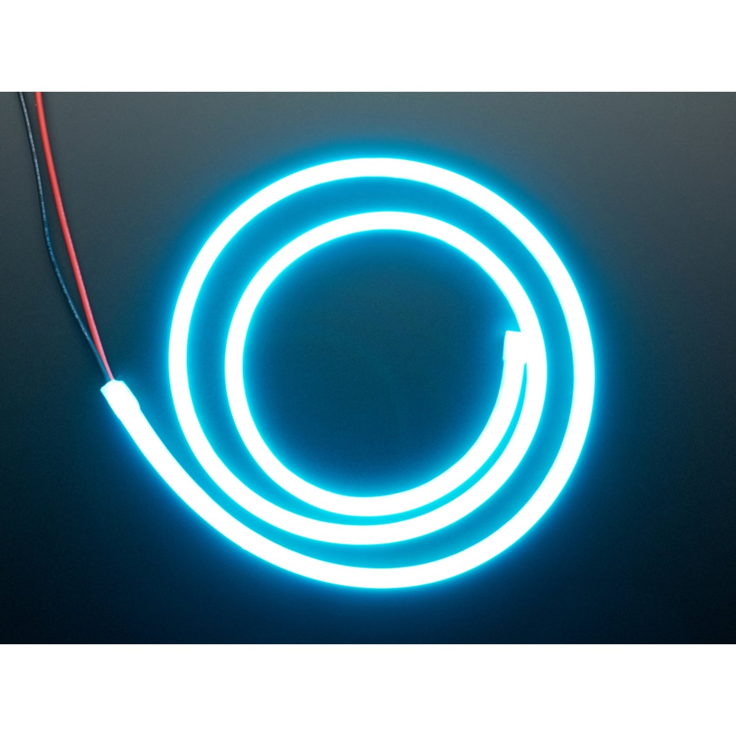 1 Meter Ice Blue Flexible Silicone Neon-Like Single-Color Non-Addressable LED Strip Lighting