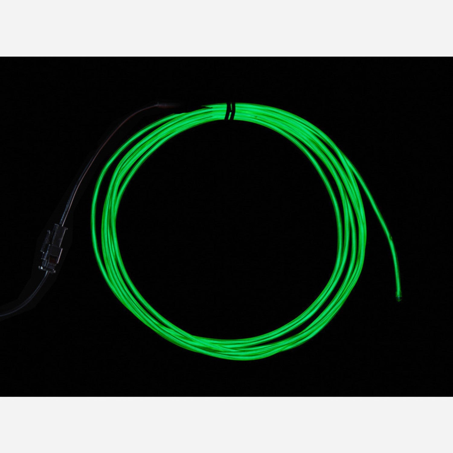 2.5 - meter High - Intensity Lime Green Electroluminescent (EL) Wire with Long - lasting Performance