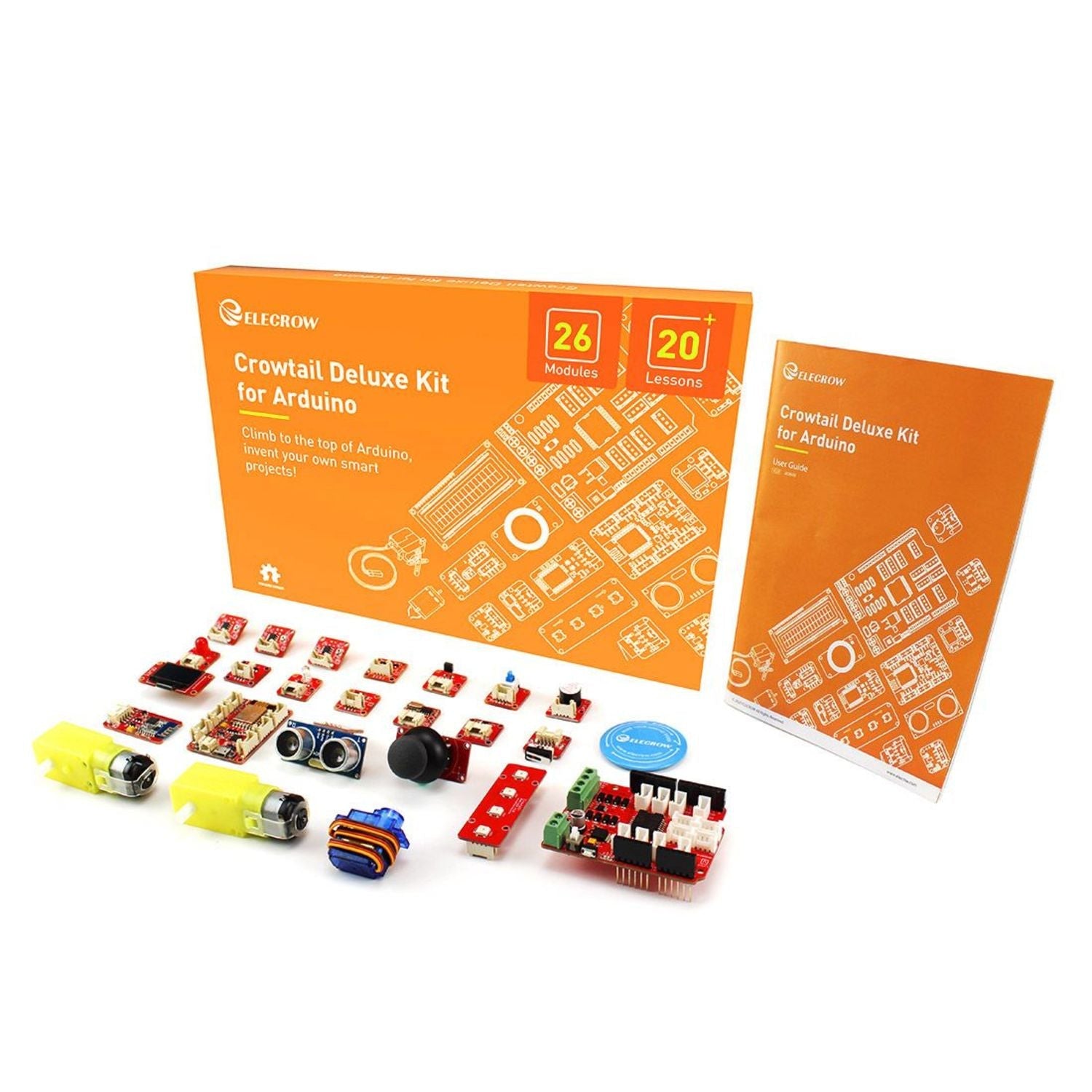 Crowtail Premium Deluxe Starter Kit for Arduino - Ideal for Advanced Learners