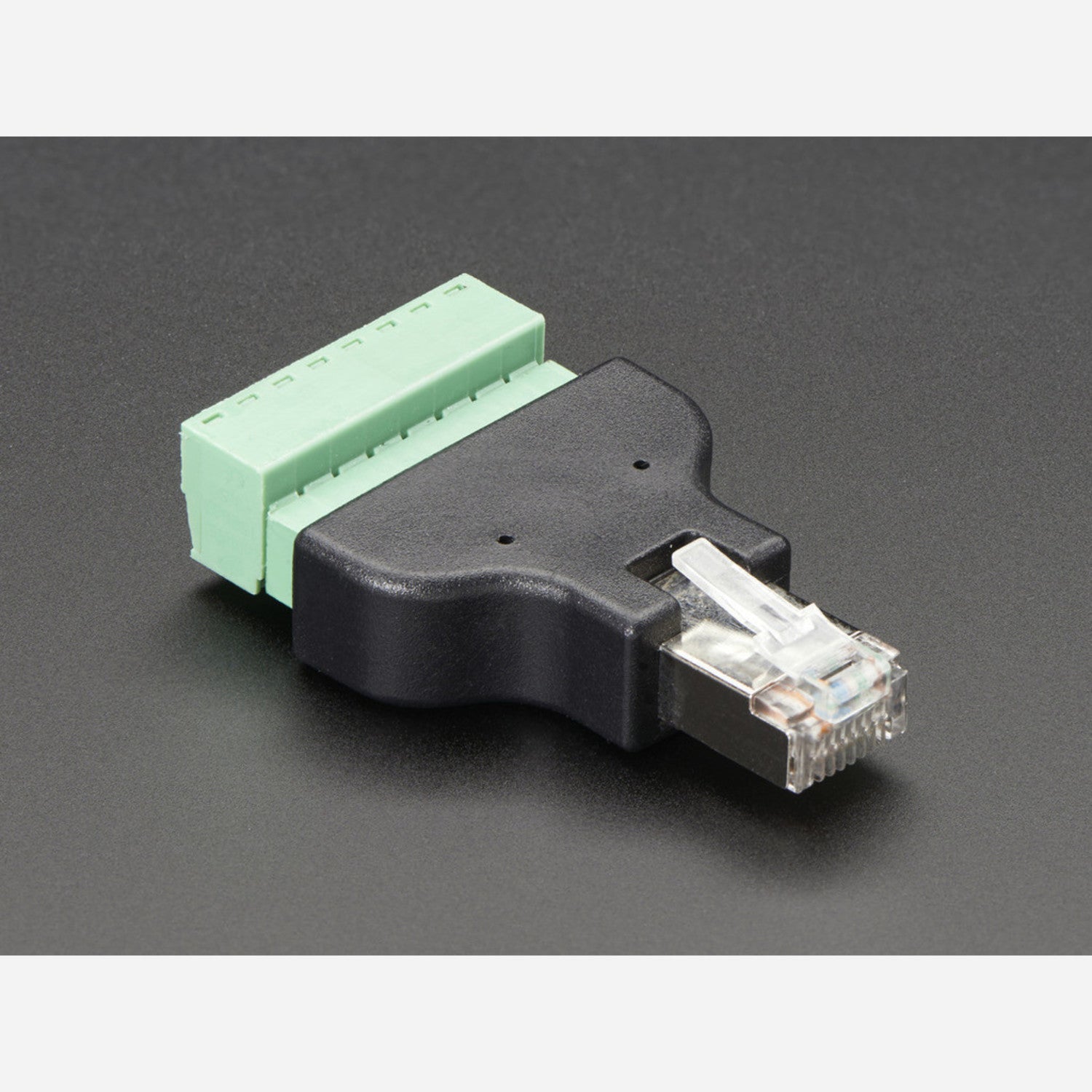 Ethernet RJ45 Male Connector Terminal Block for Easy Cable Connection