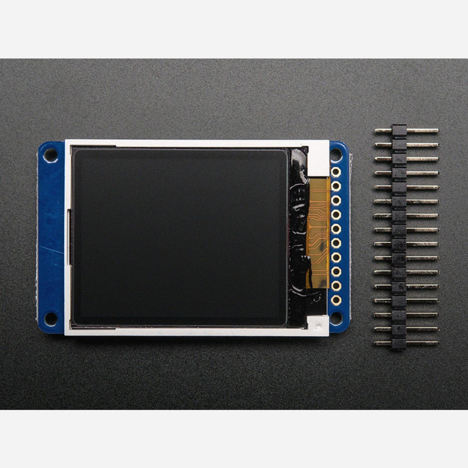 1.8-Inch Color TFT LCD Display with MicroSD Card Breakout and ST7735R Driver