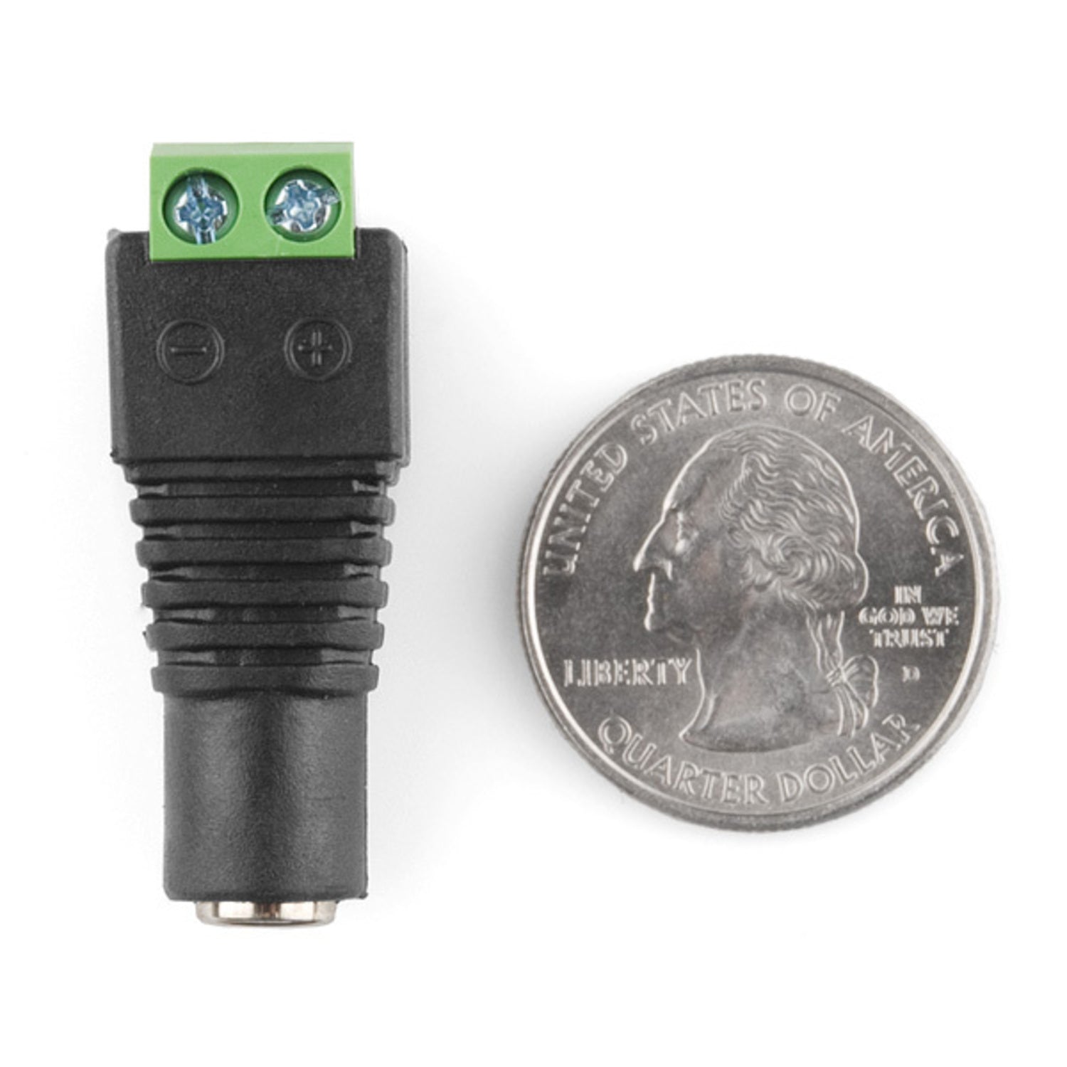 DC Female Barrel Jack Adapter with Screw Terminals