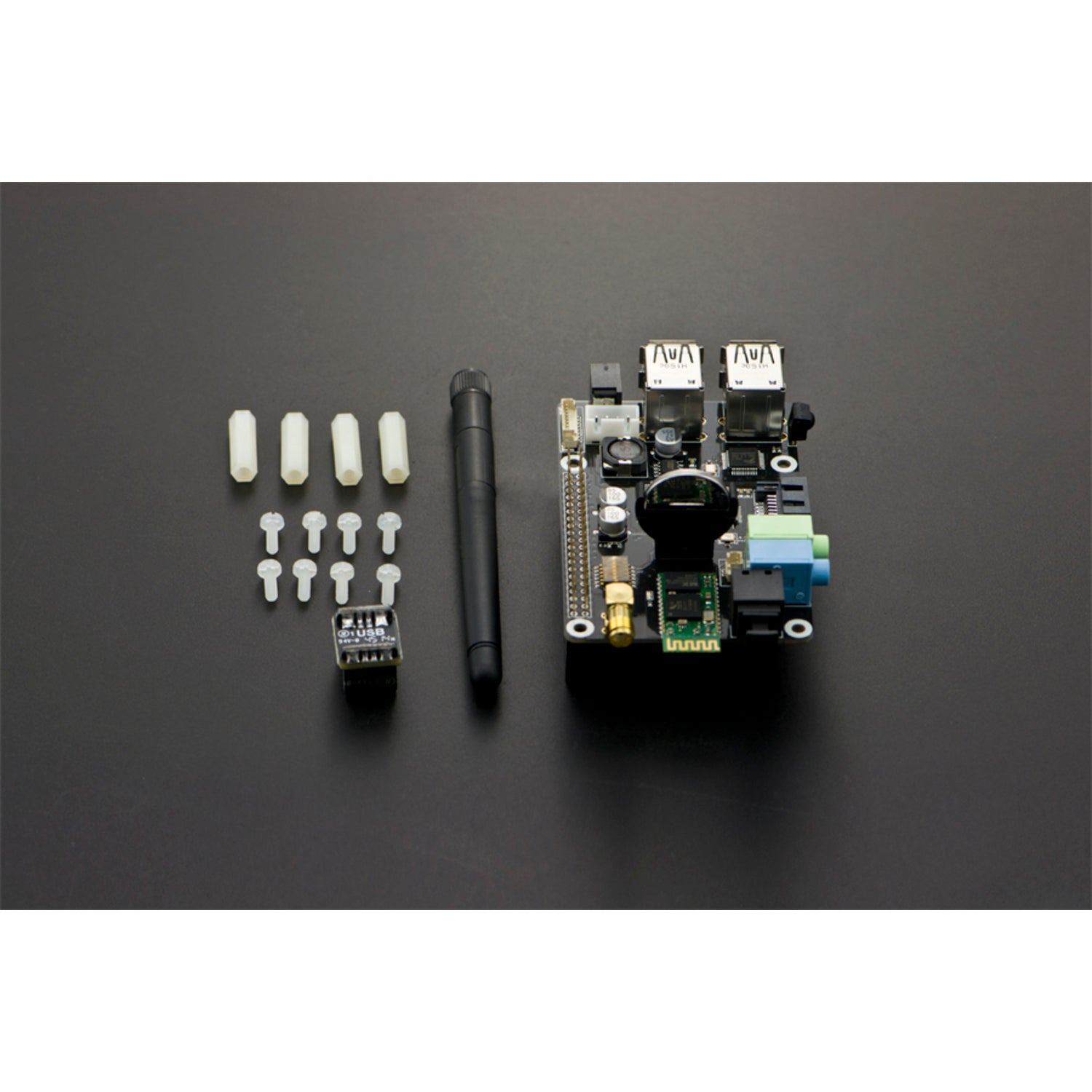 High - Performance Expansion Shield X300 for Raspberry Pi B+/2B/3B