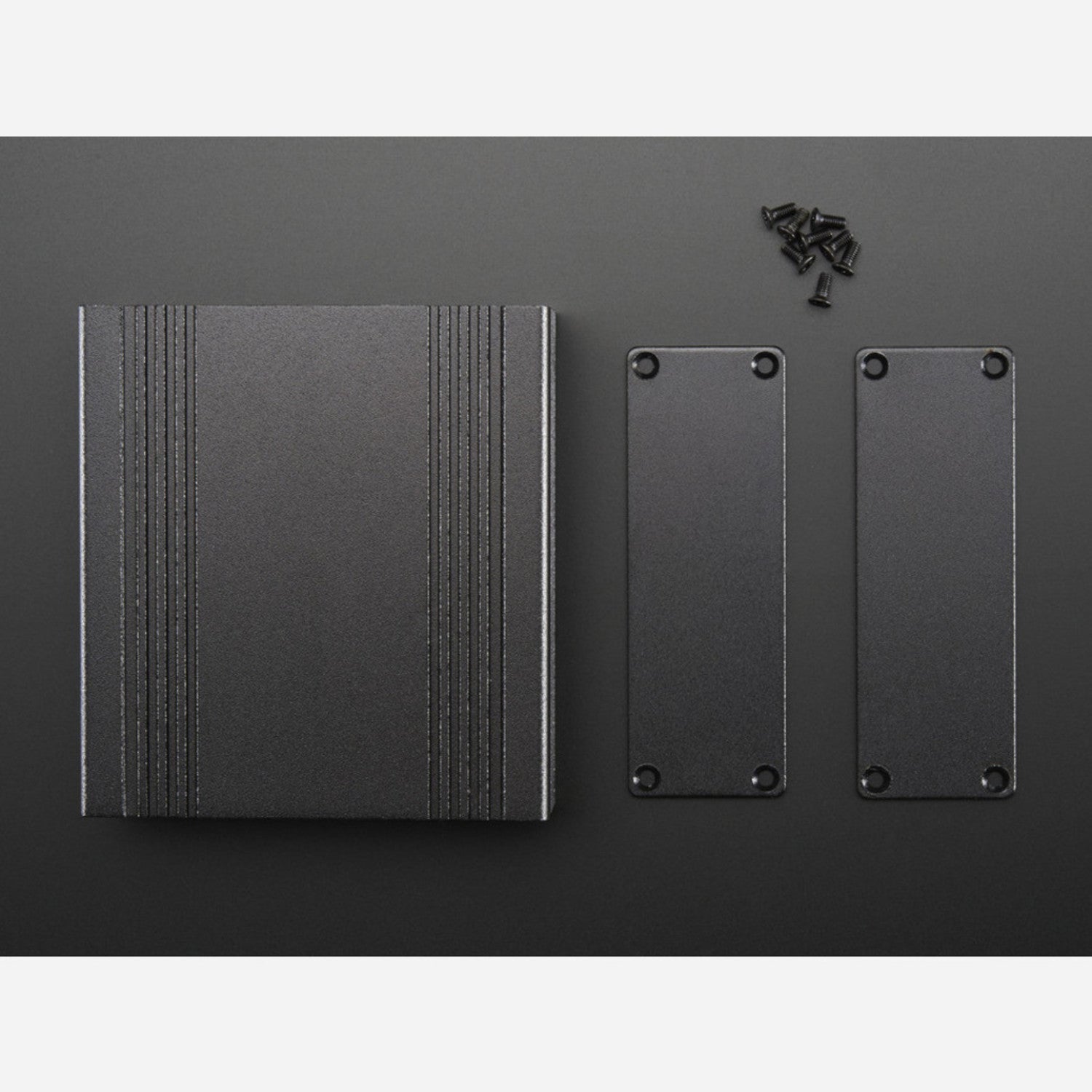 Durable Extruded Anodized Aluminum Enclosure Box - Dimensions: 94mm x 83mm x 30mm