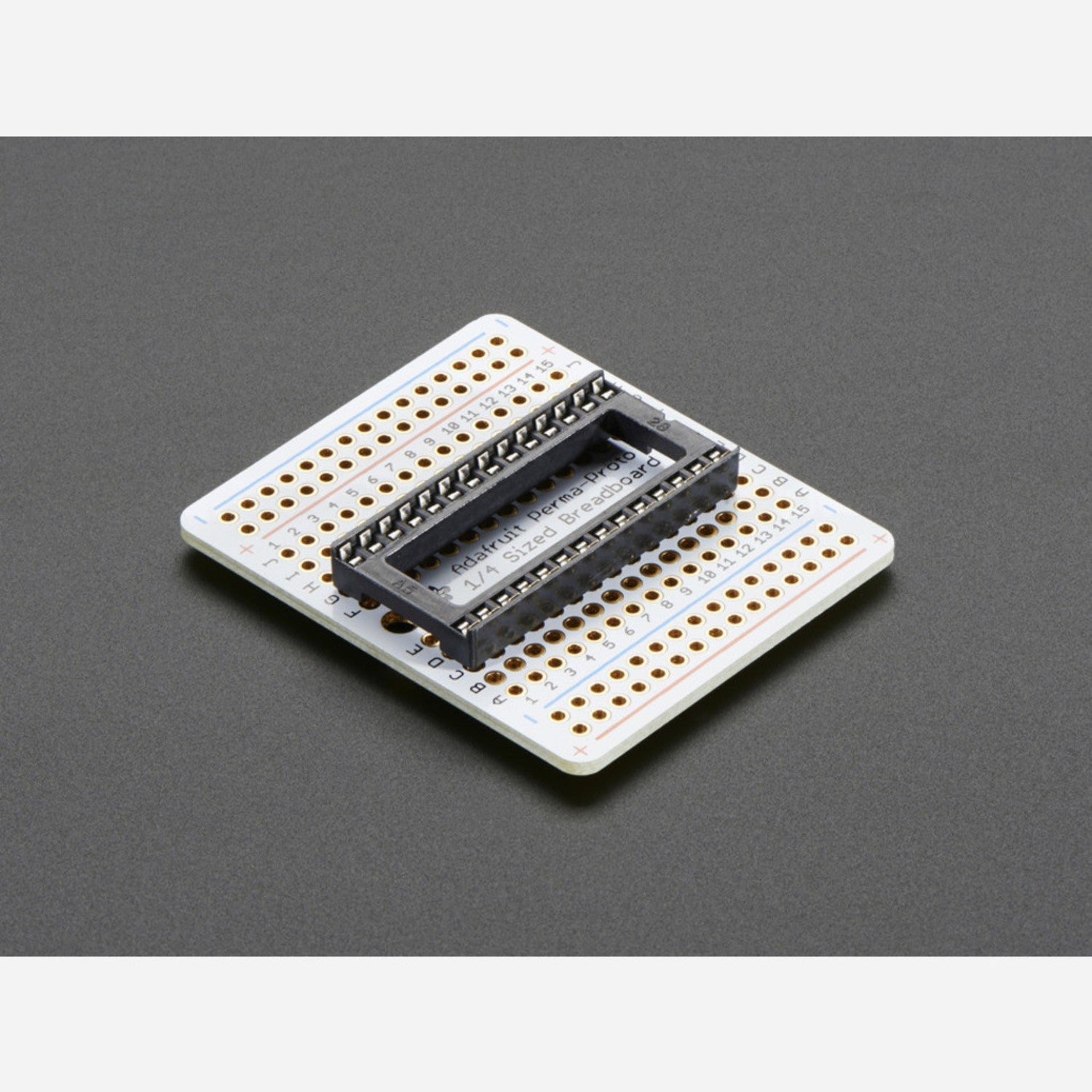 Integrated Circuit (IC) Socket - Pack of 3 for 28-pin 0.6-inch Wide Chips