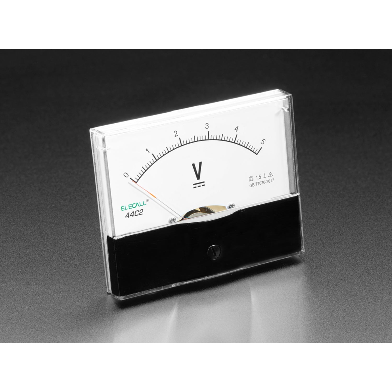 Extra-Large 5V Analog Panel-Type Meter for Measuring