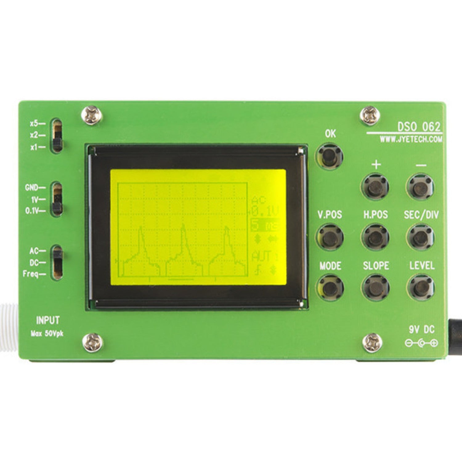 DIY Kit for Building a Fully Functional Digital Oscilloscope