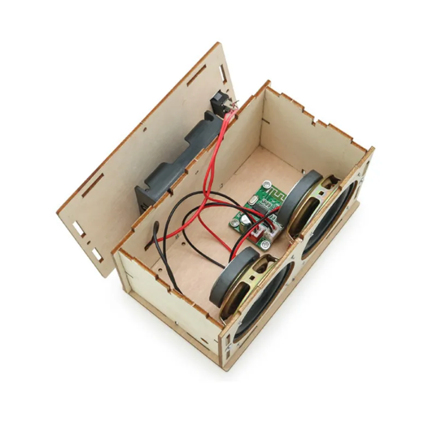 DIY ABS Bluetooth Speaker Box Kit for Kids Aged 6+