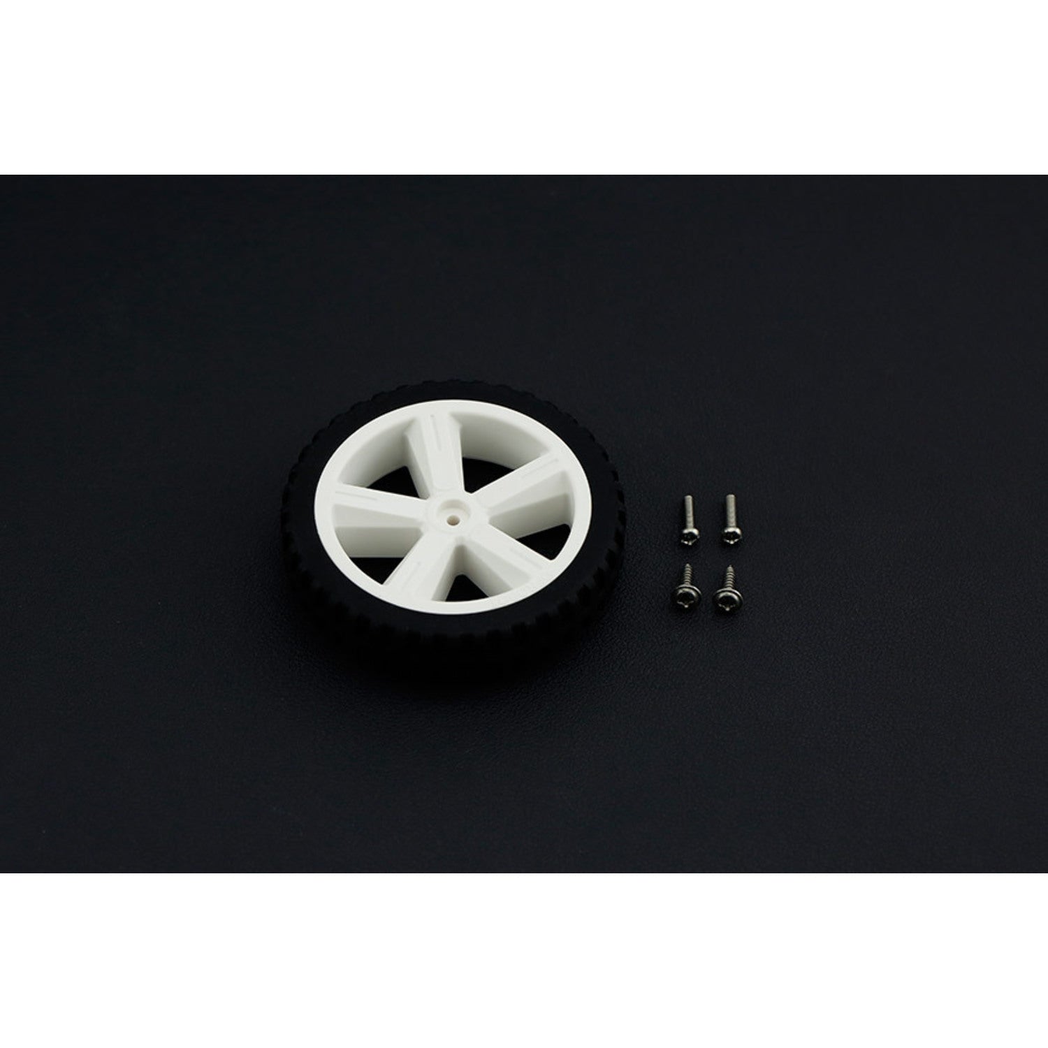 80mm Diameter Silicone TT Motor Wheel Ideal for Robot Building Projects