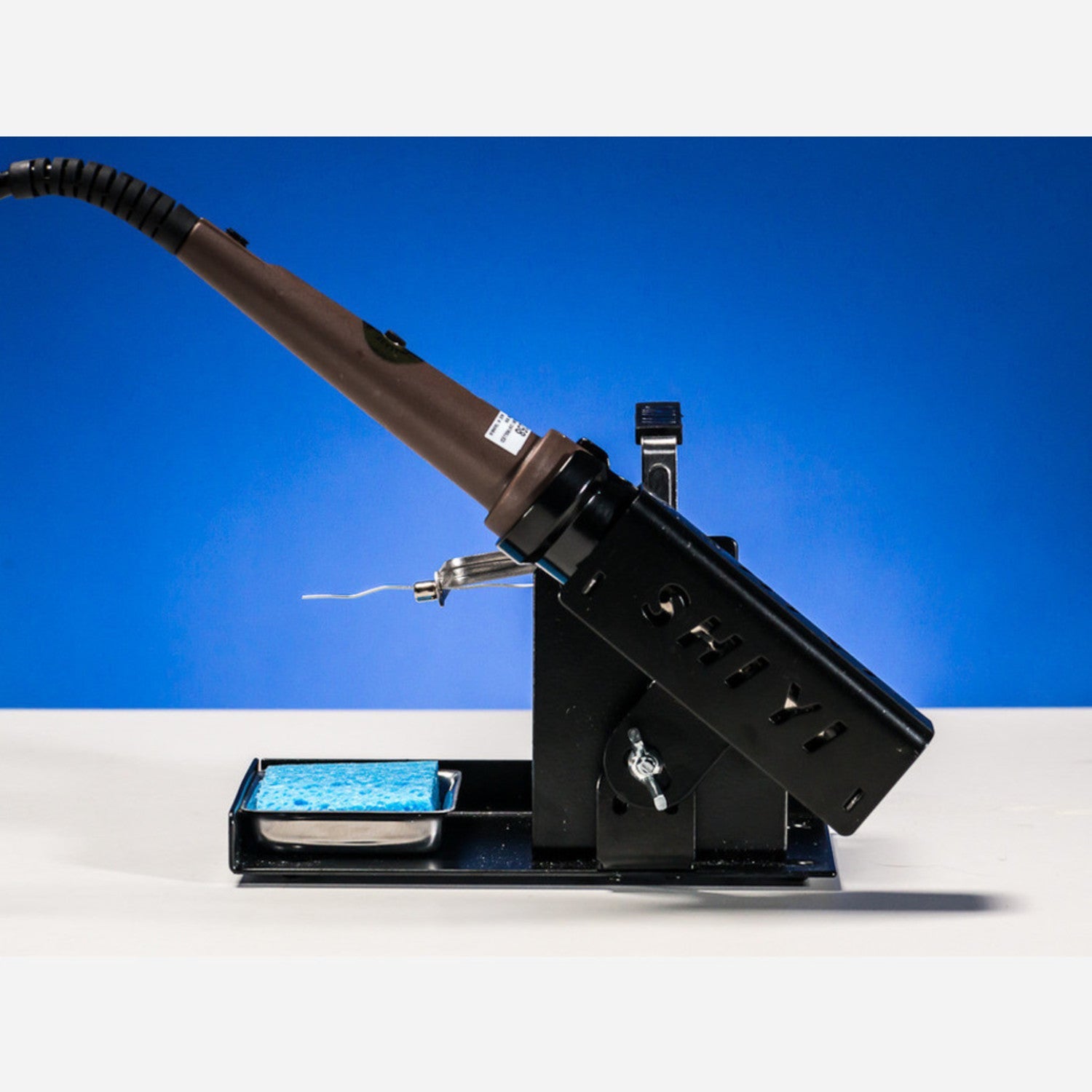 High - Quality Deluxe Soldering Stand with Integrated Solder Roll Holder for Professional and Amateur Soldering