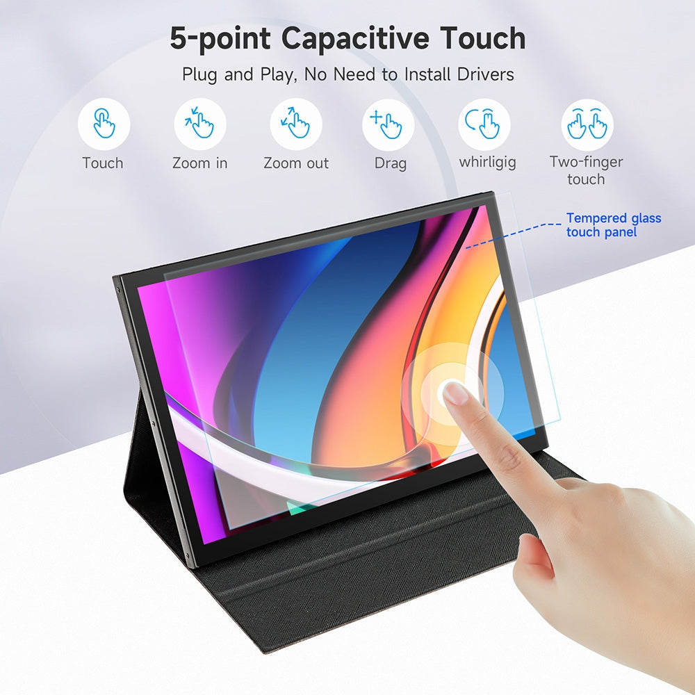 10.1" High-Definition IPS Capacitive Touch Display with 1280*800 Resolution