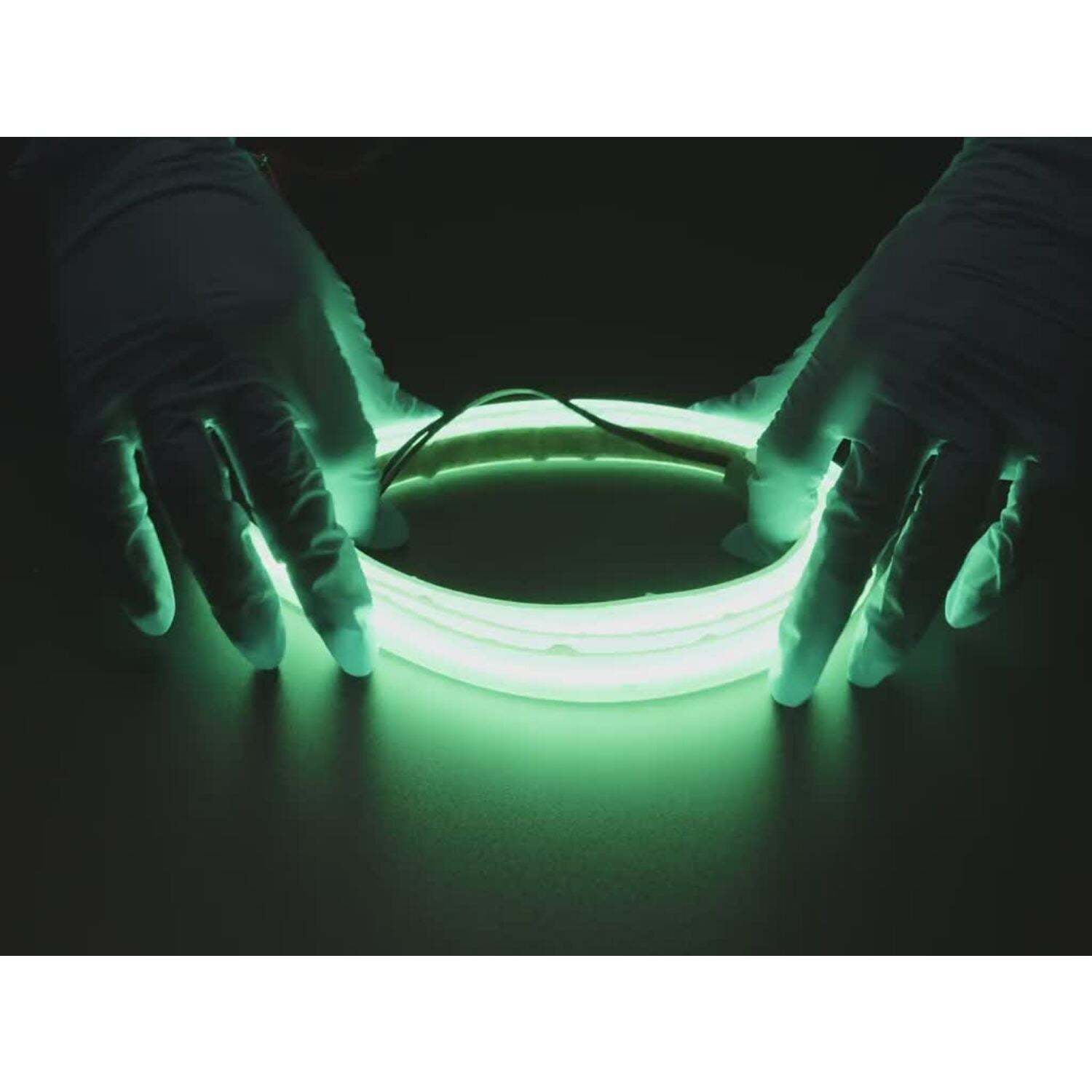 1m Long Green Flexible LED Strip with 352 LEDs per Meter