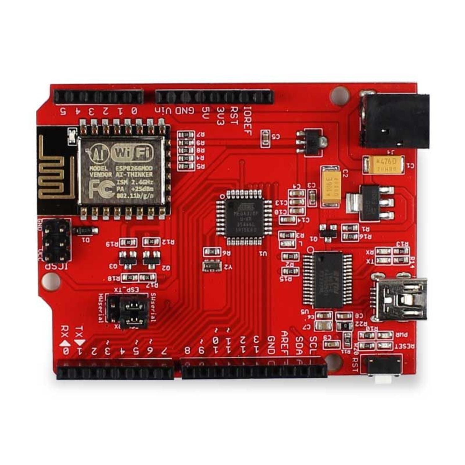 Powerful Elecrow Crowduino UNO - ESP8266 V1.1 for IoT Projects