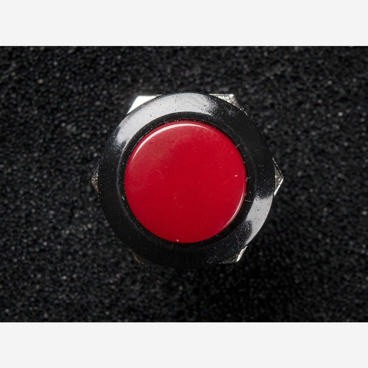 16mm Burgundy Panel Mount Momentary Push Button Switch - Ideal for Electrical Applications