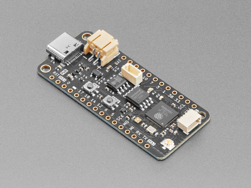 Unexpected Maker's FeatherS3 ESP32 - S3 with u.FL Connector for Extended Range