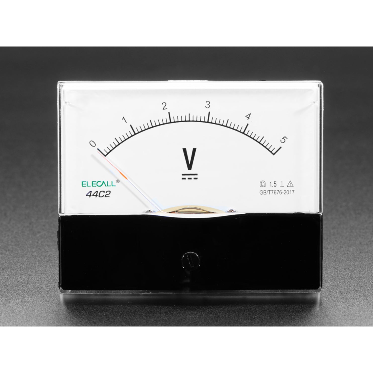 Extra-Large 5V Analog Panel-Type Meter for Measuring