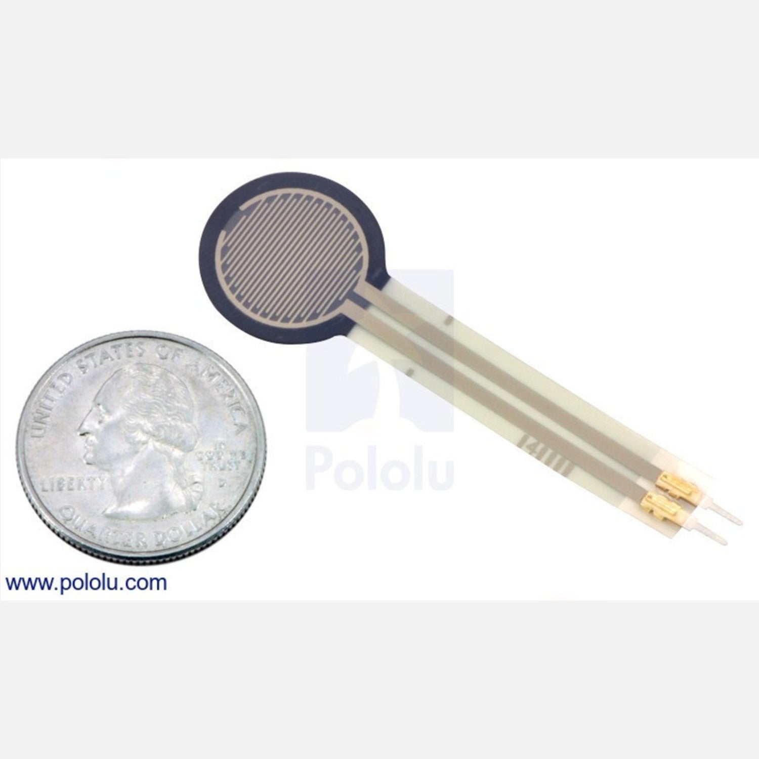 Force-Sensing Resistor Component: Circular Design with 0.6-Inch Diameter