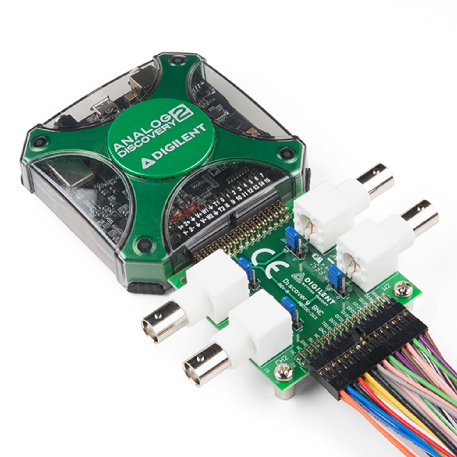 Digilent High - Performance BNC Adapter Board for Analog Discovery 2