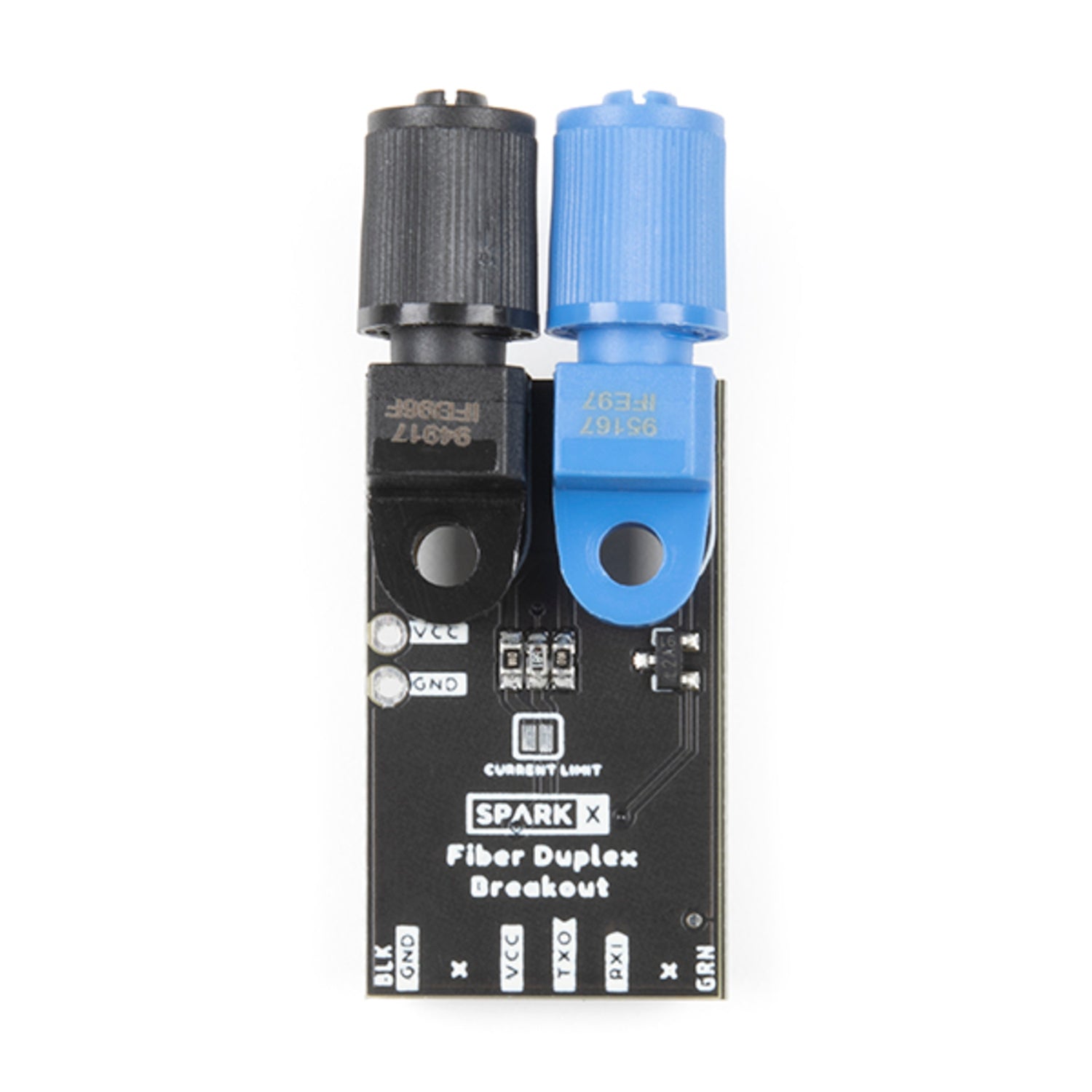Duplex Fiber Breakout Board for Creating Simple Fiber Links with Embedded Devices