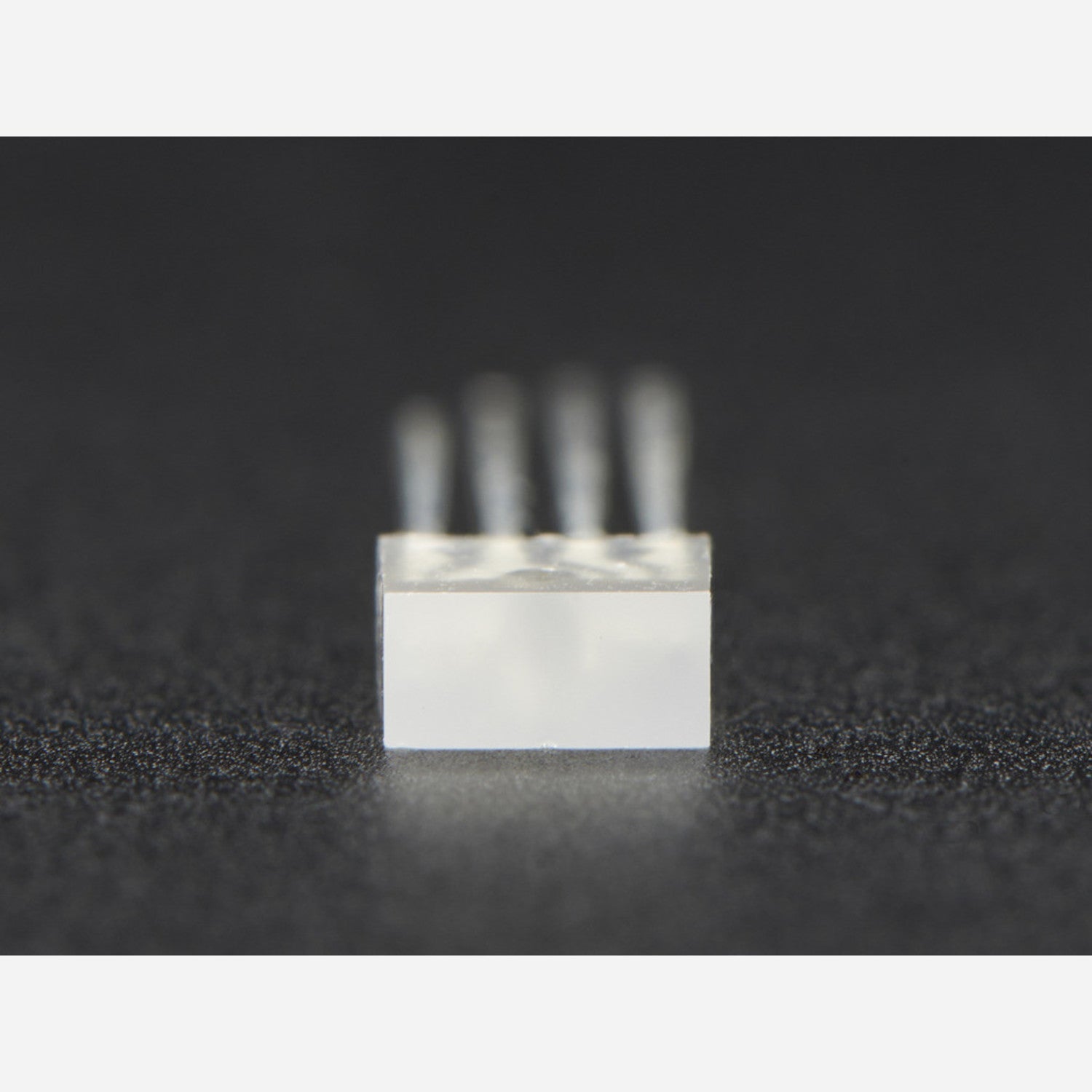 10-Pack Diffused 5mm Rectangular RGB LEDs for Colorful Lighting
