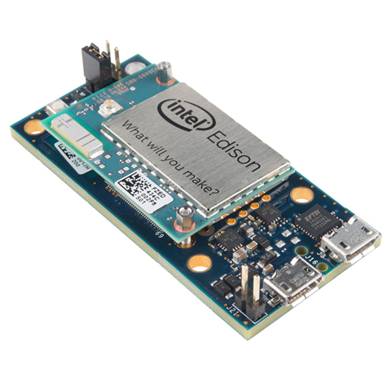 Intel® Edison Ultra-Small Computing Platform with Mini Breakout Kit