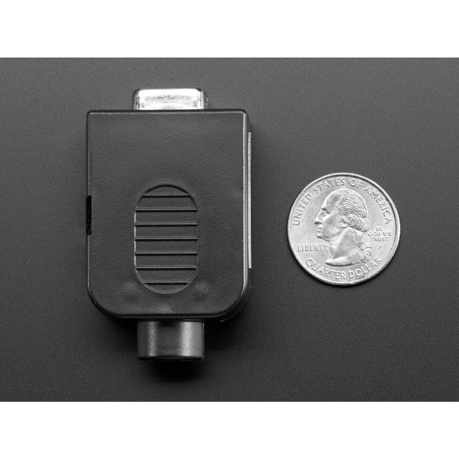 DE-9 (DB-9) Female Socket Connector to Terminal Block Breakout Adapter for Custom Cable and Interface Creation
