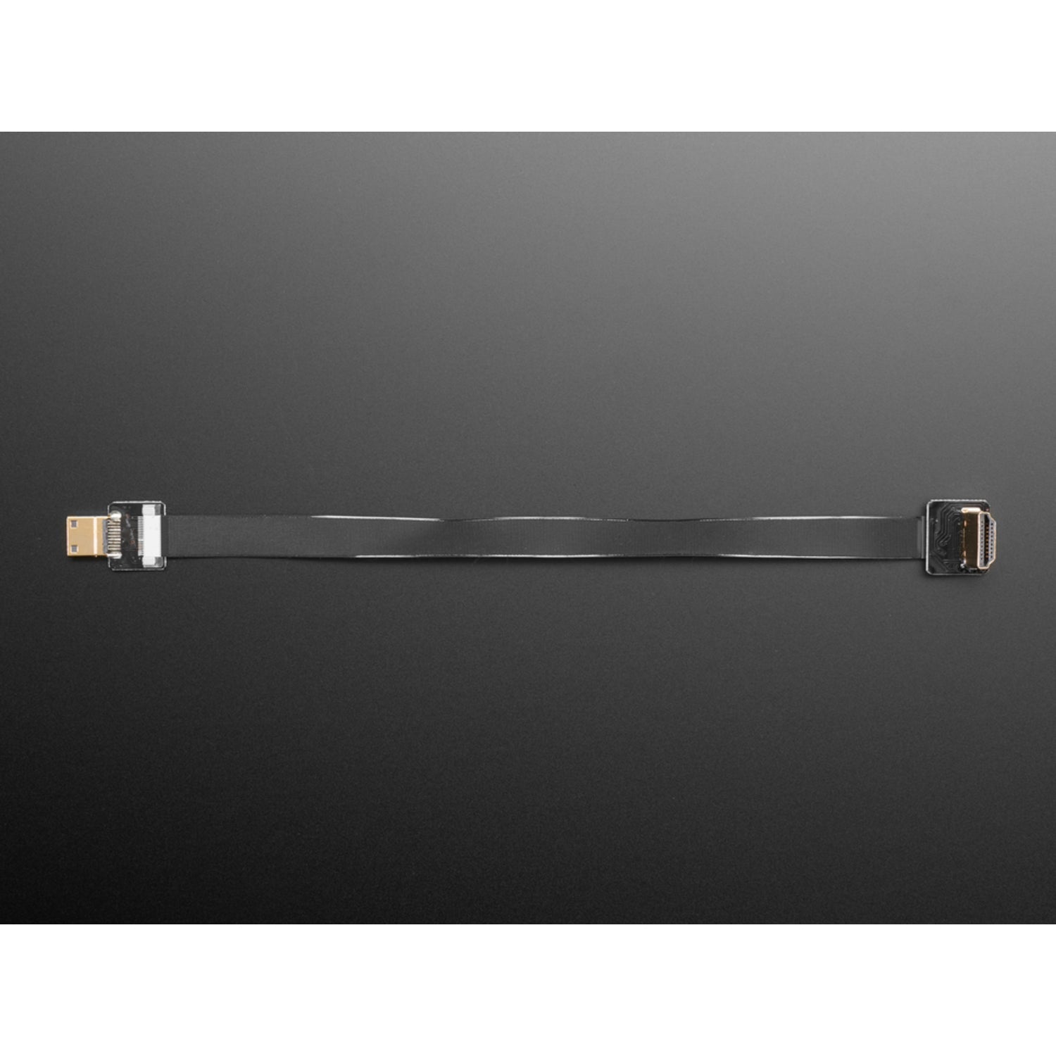 Do - It - Yourself (DIY) HDMI Cable Component Parts - Straight Mini HDMI Plug Adapter for Custom Cable Building