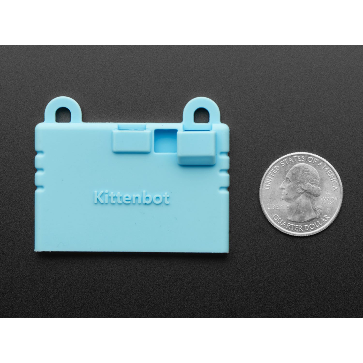 Sky Blue KittenBot Silicone Protective Sleeve for micro:bit - A Charming Accessory