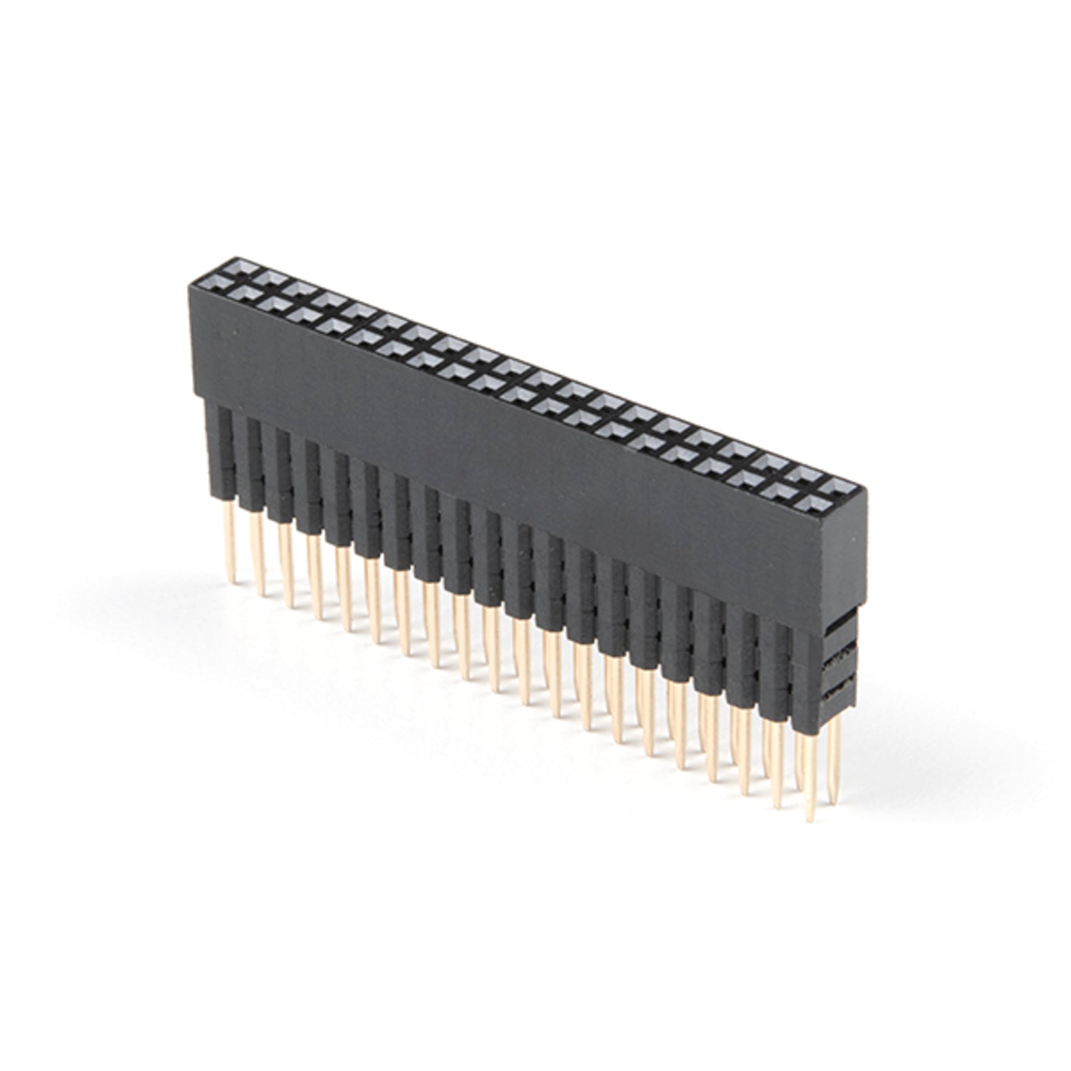 16mm Height 2x20 Pin Extended Female GPIO Header with 7.30mm Pin Length