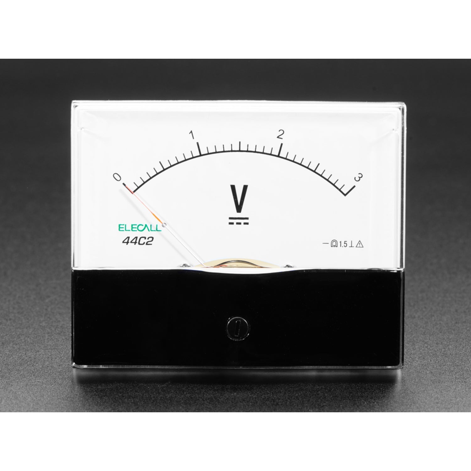 Handheld-Size 3V Large Analog Panel Meter for Easy Reading