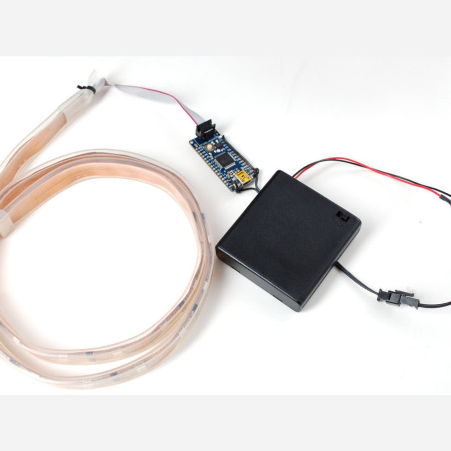 DIY Digital Programmable Ultra-Blinky LED Belt Kit for Various Occasions