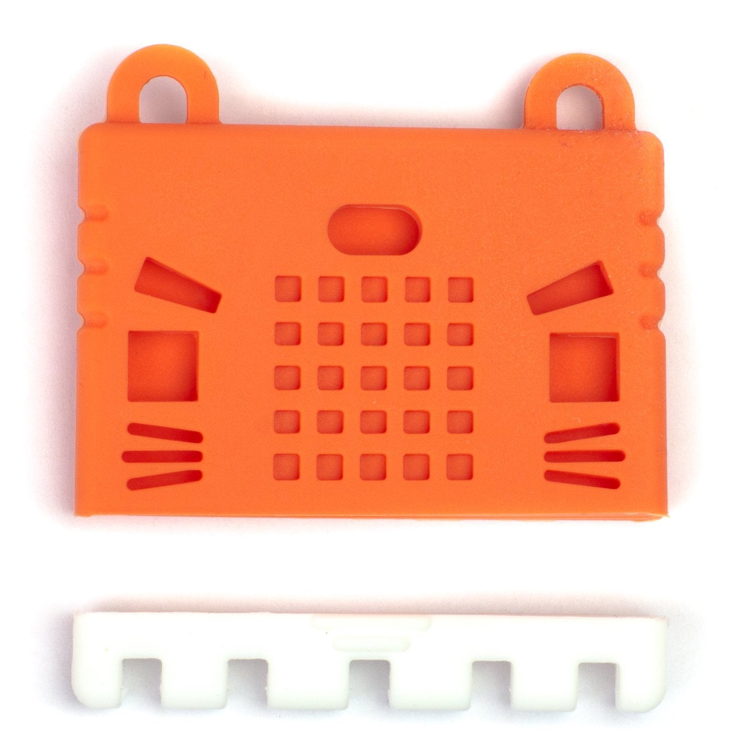 Red Soft Rubber Kitty Case for micro:bit - Enhance Your Device's Cuteness