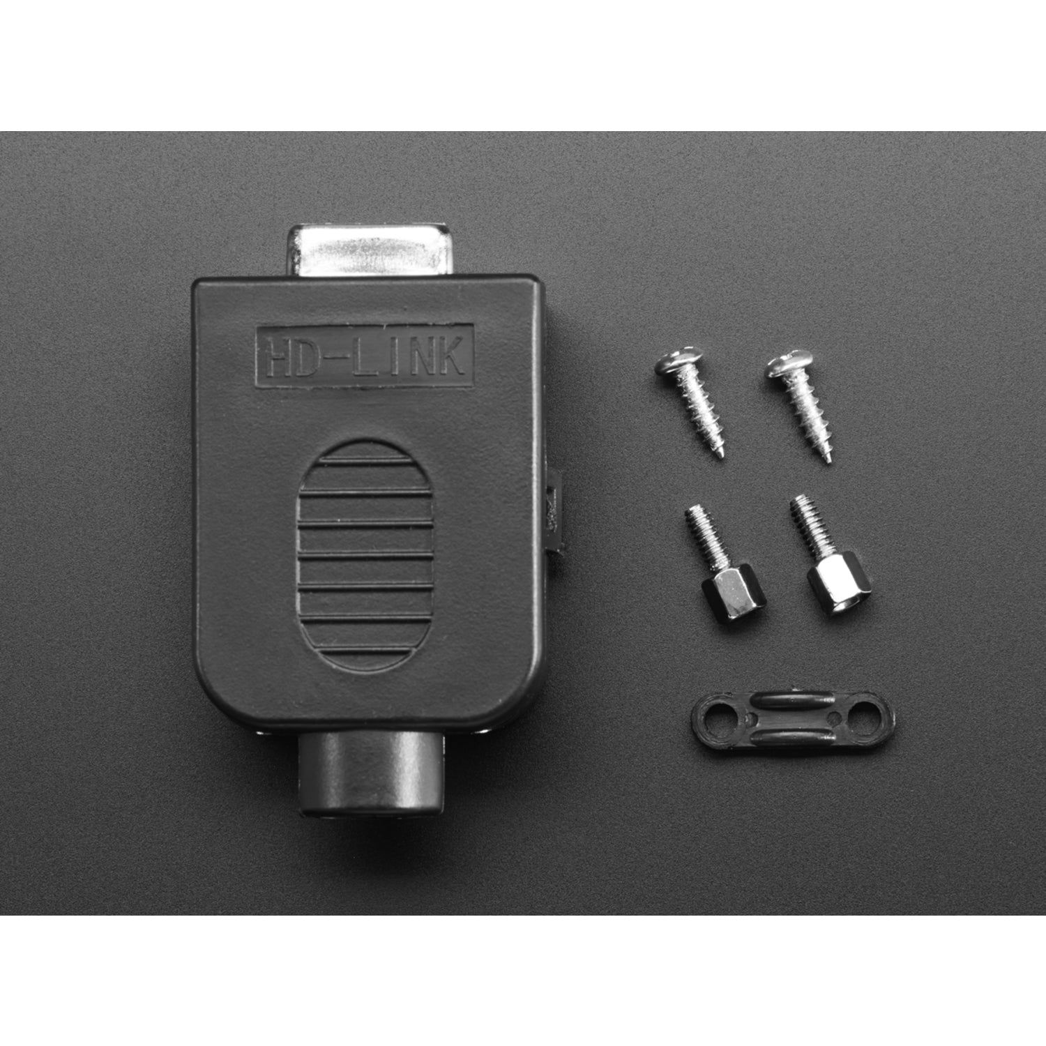 DE-9 (DB-9) Female Socket Connector to Terminal Block Breakout Adapter for Custom Cable and Interface Creation