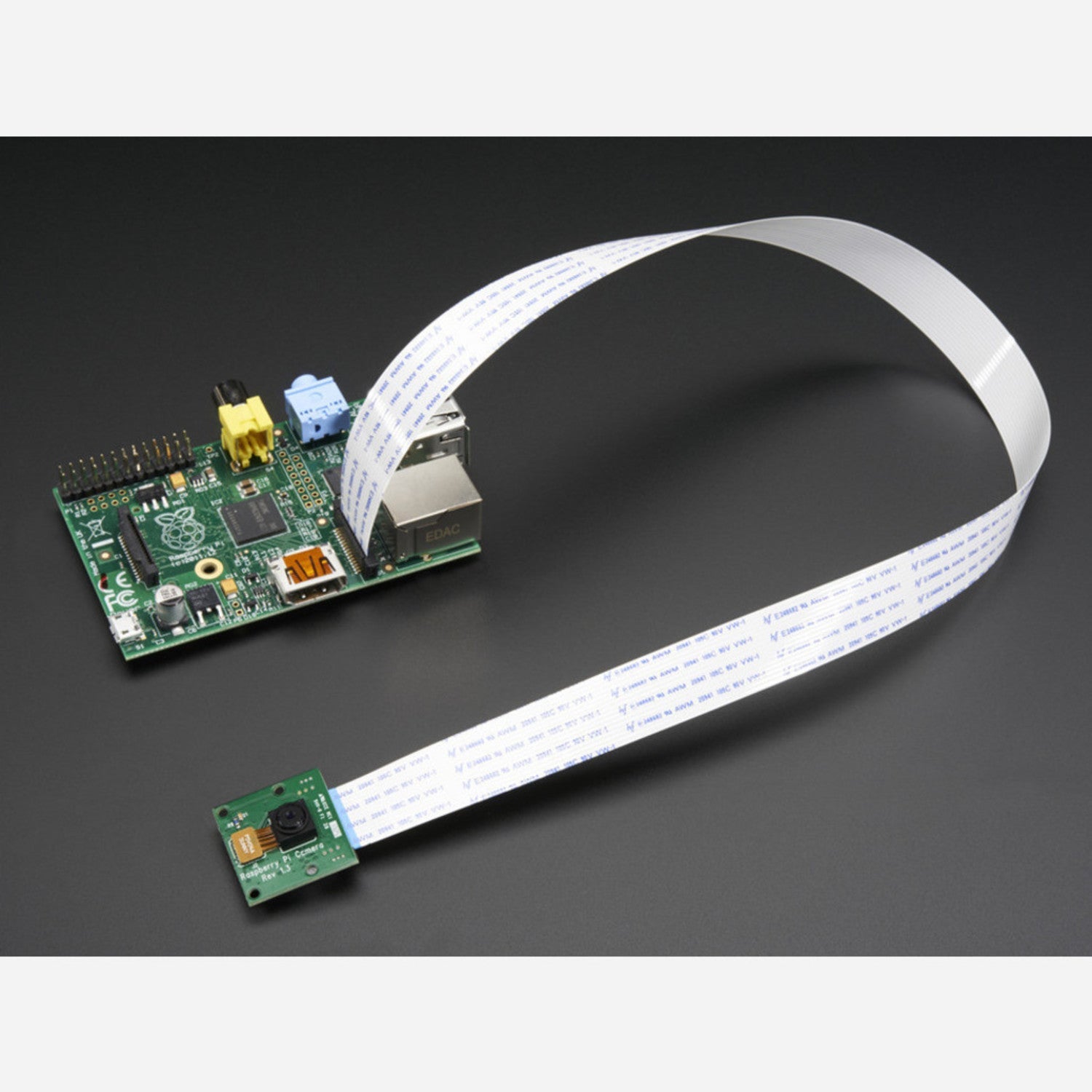 Flexible Cable for Raspberry Pi Camera - Available in 18 Inches / 457 Millimeters