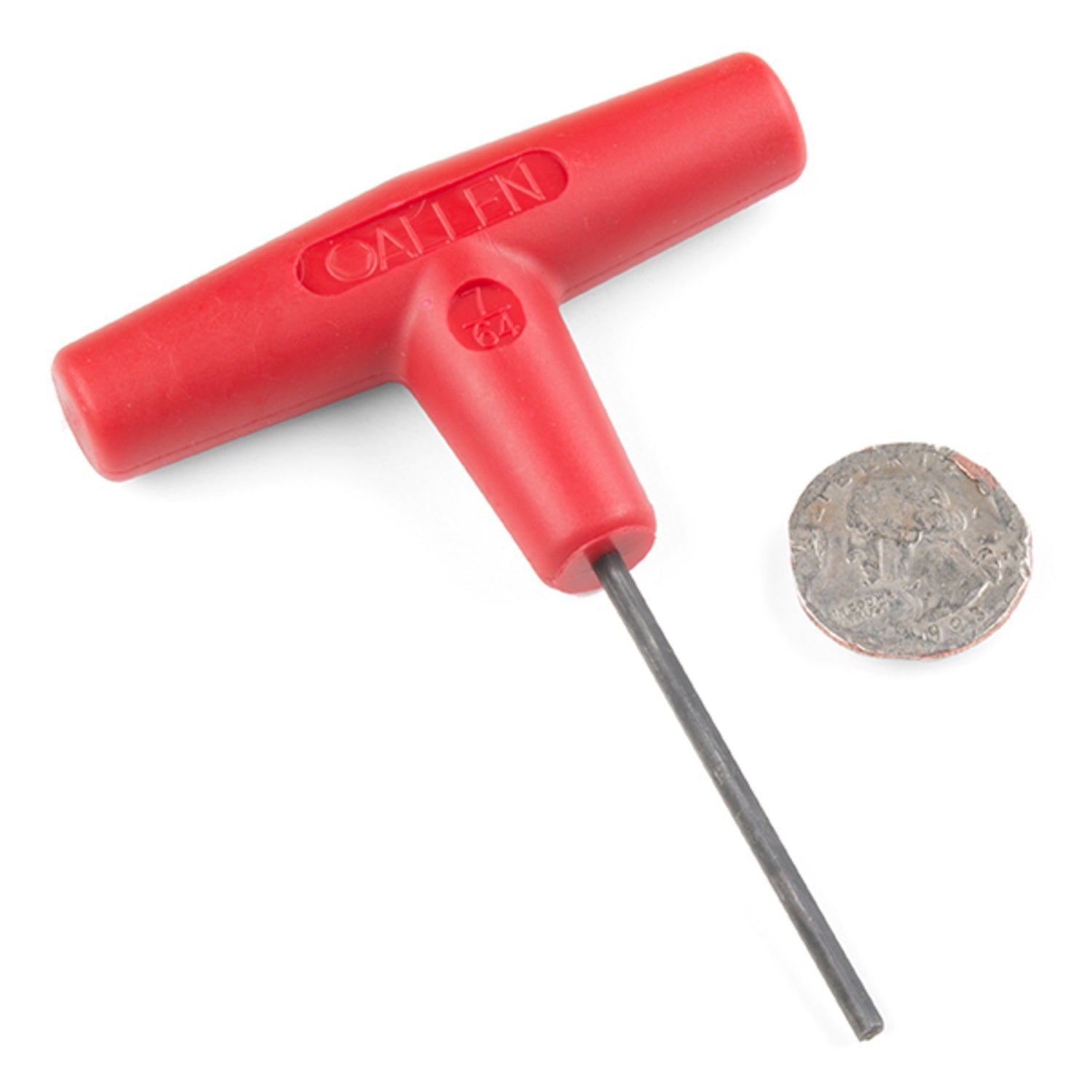 Allen Plas - T - Key T - Handle Hex Key, 7/64 Straight End
