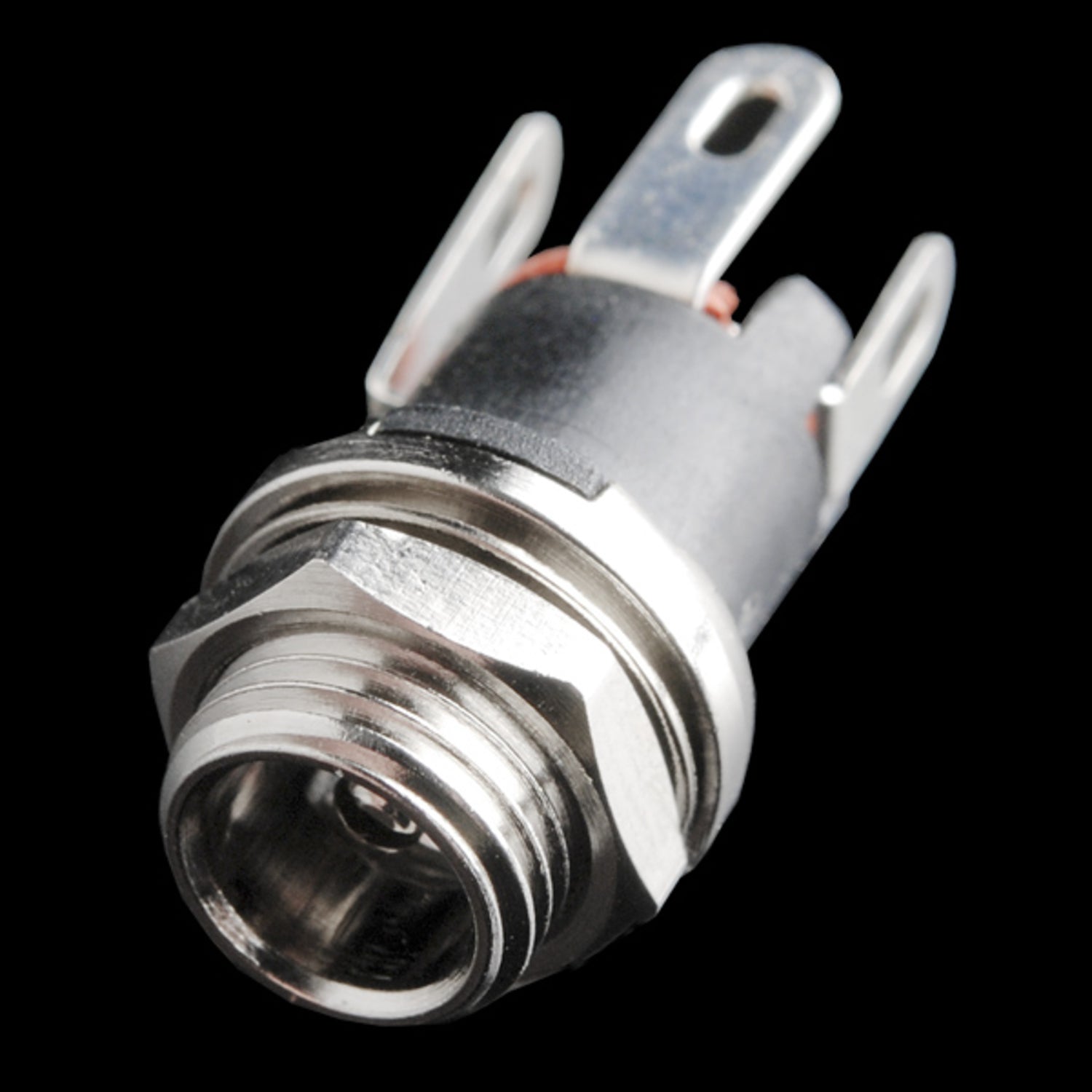 Panel-Mount DC Barrel Jack Connector for Enclosure Projects