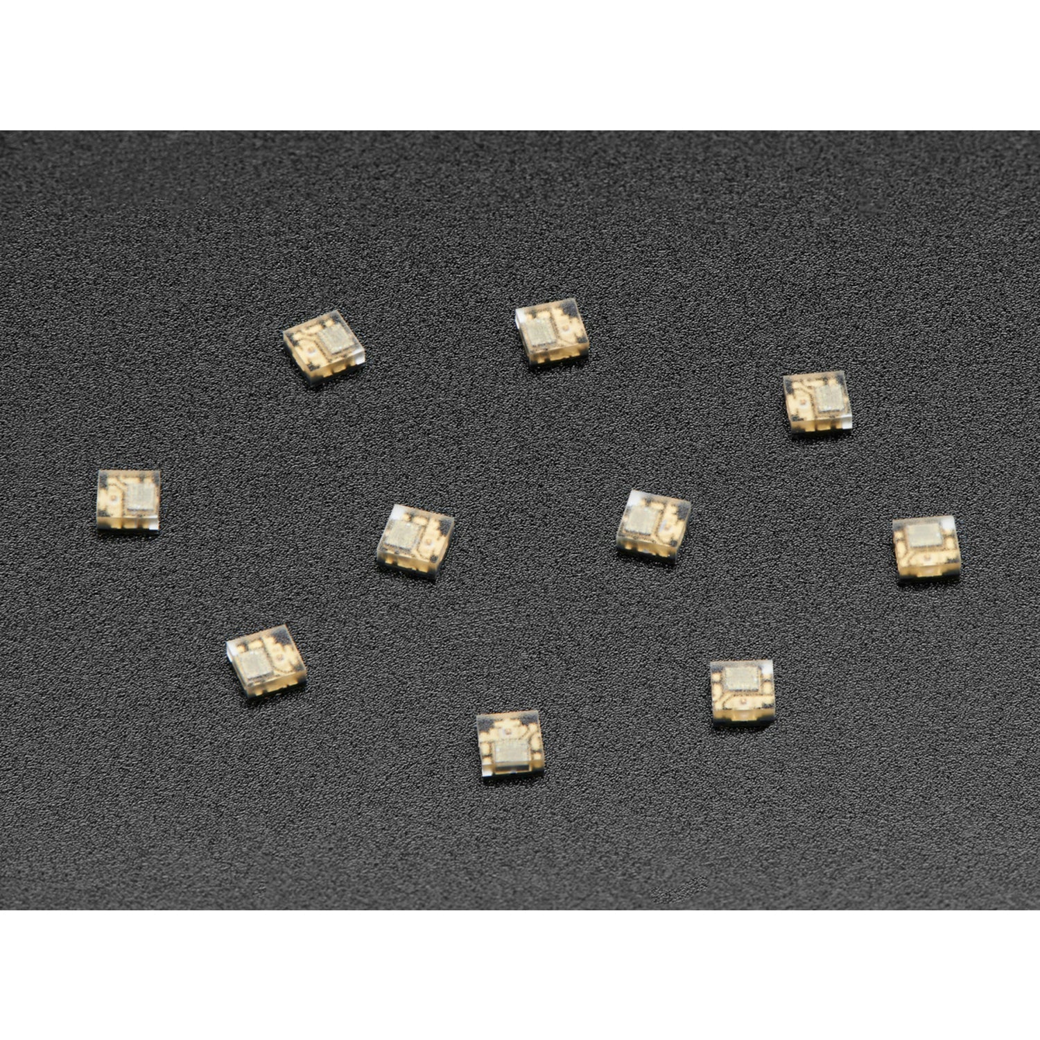 DotStar Micro Surface-Mount Smart RGB LEDs (APA102–2020) - Set of 10 Small and Bright Colorful Dots for Your Projects