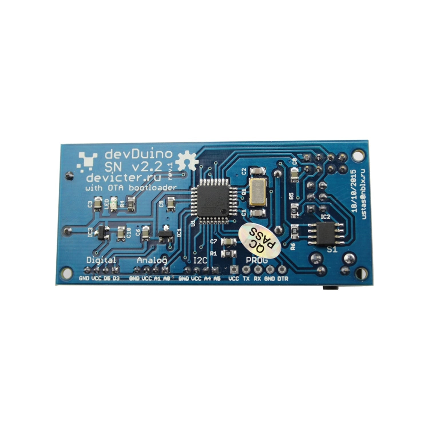Advanced Devicter Sensor Node V2.2 (ATmega 328) with OTA Update Support