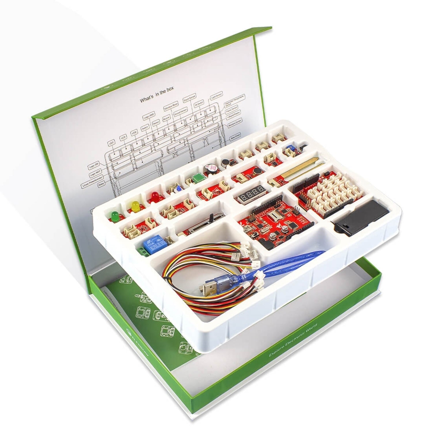 Comprehensive Crowtail Starter Kit Ideal for Arduino Beginners