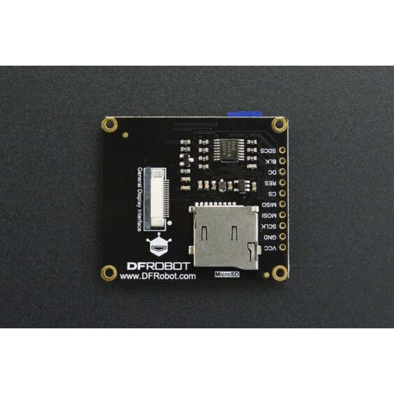 1.54-Inch 240x240 High-Resolution IPS TFT LCD Display Module with MicroSD Card Breakout for Multiple Applications
