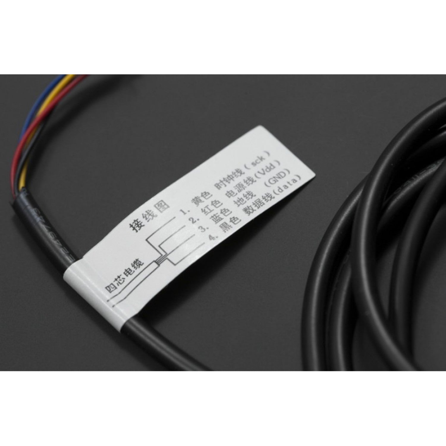 High - Precision Digital Temperature and Humidity Sensor with Durable Stainless Steel Probe for Diverse Applications