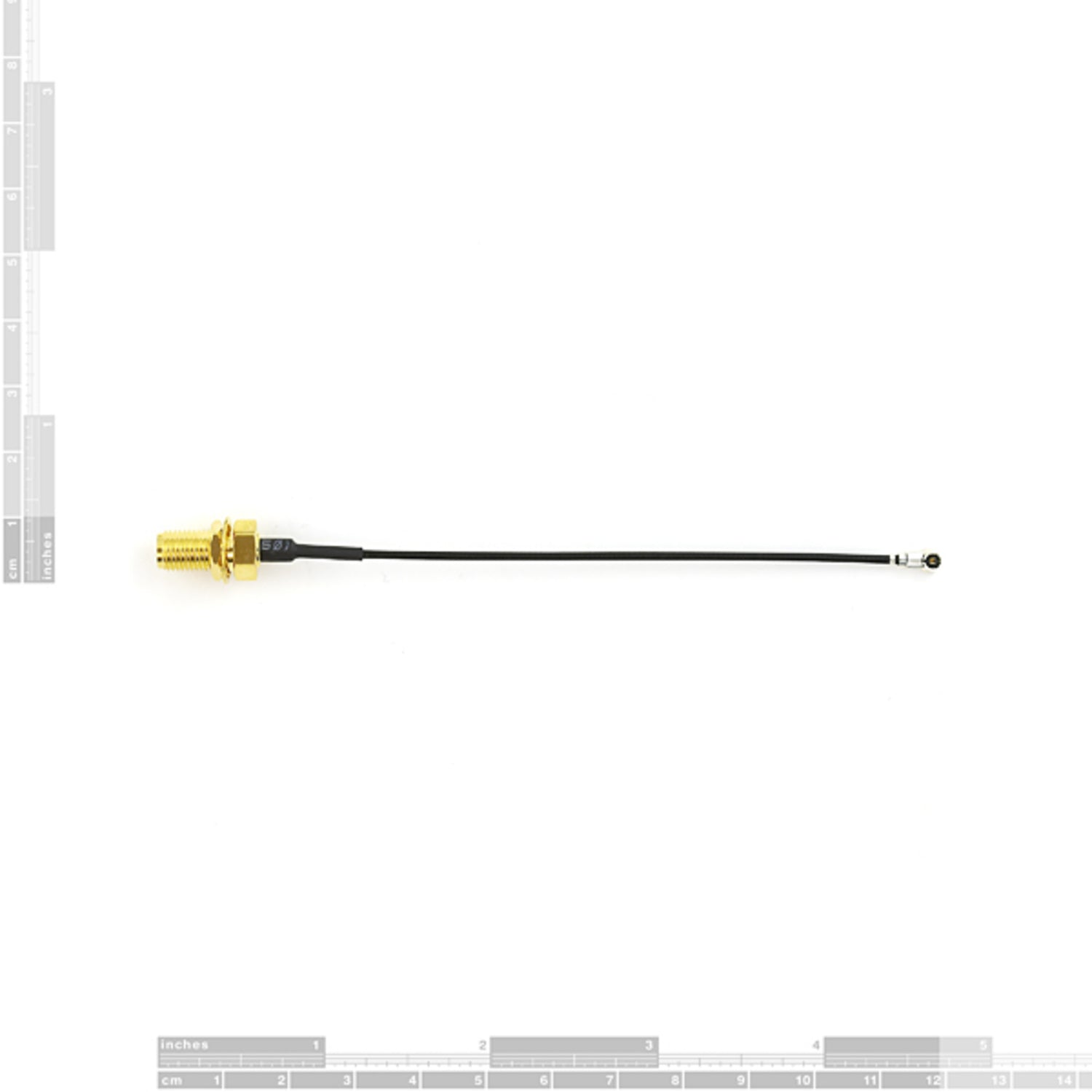 4-Foot SMA to Lassen IQ Hirose HFL Interface Connector Cable